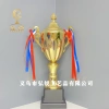 HR-7706B Metal trophy, 14*47CM, competition reward and prize, customizable logo details Picture
